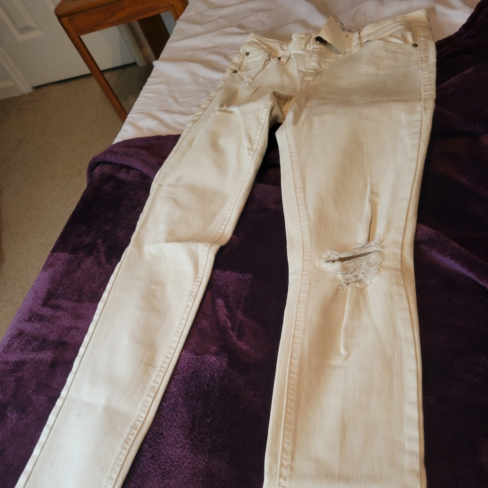 Tinseltown white jeans